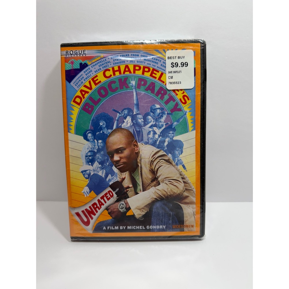 Dave Chappelle's Block Party DVD - Brand New / Factory Sealed!